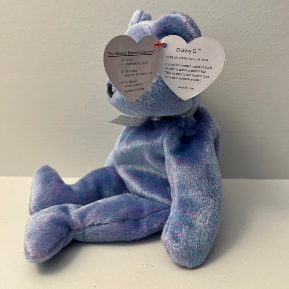 NWT Ty Set of 5 Beanie Baby Teddy Bears - Picture 8 of 11